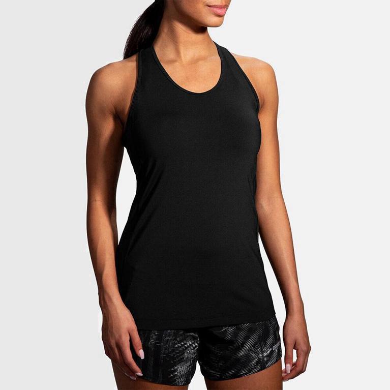 Brooks Pick-Up Israel - Women's Running Tank Top - Grey (45361-UBJZ)